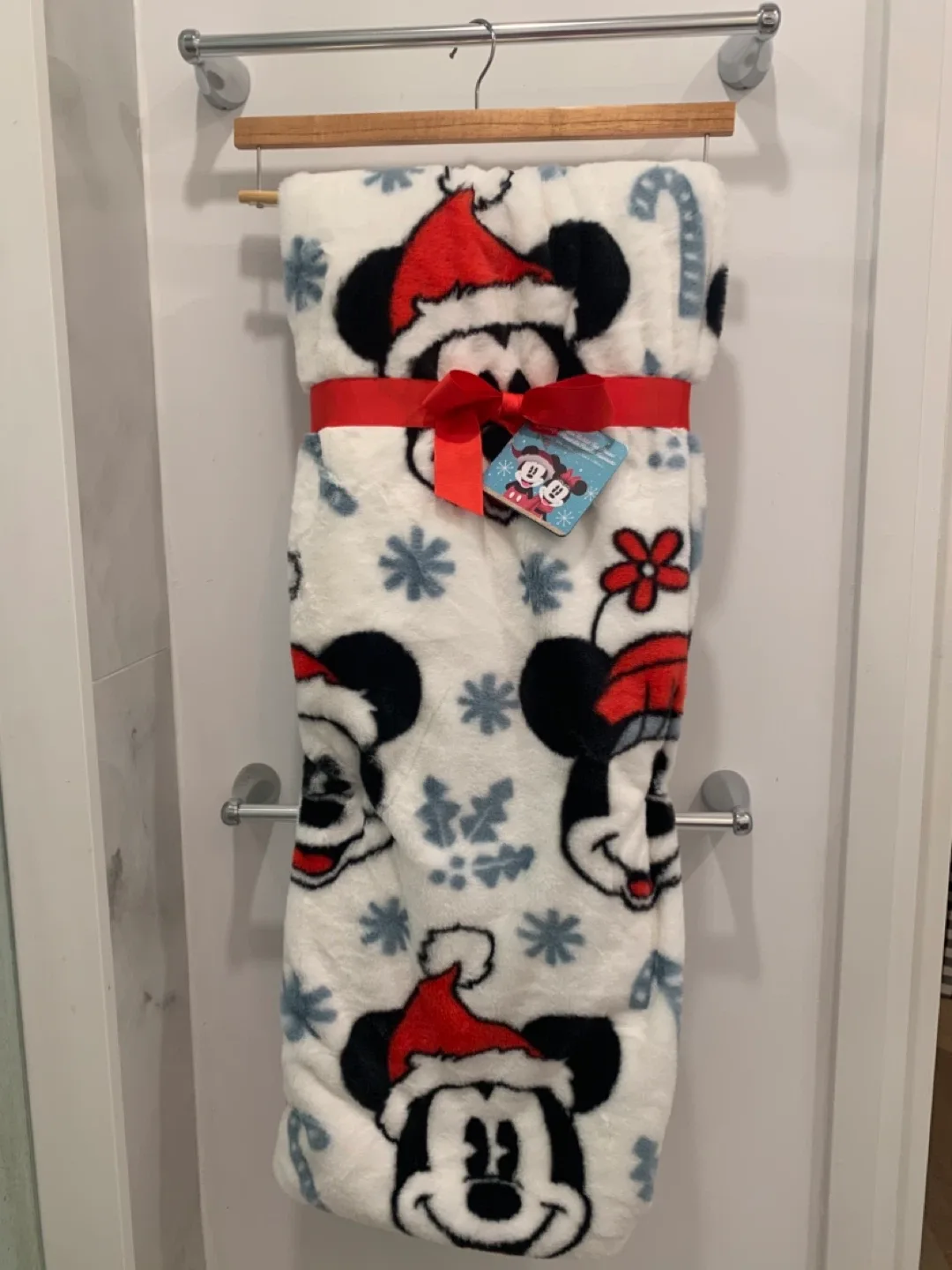 Disney Mickey & Minnie Faux Rabbit Fur Throw - 50x70 in image indicator(5)