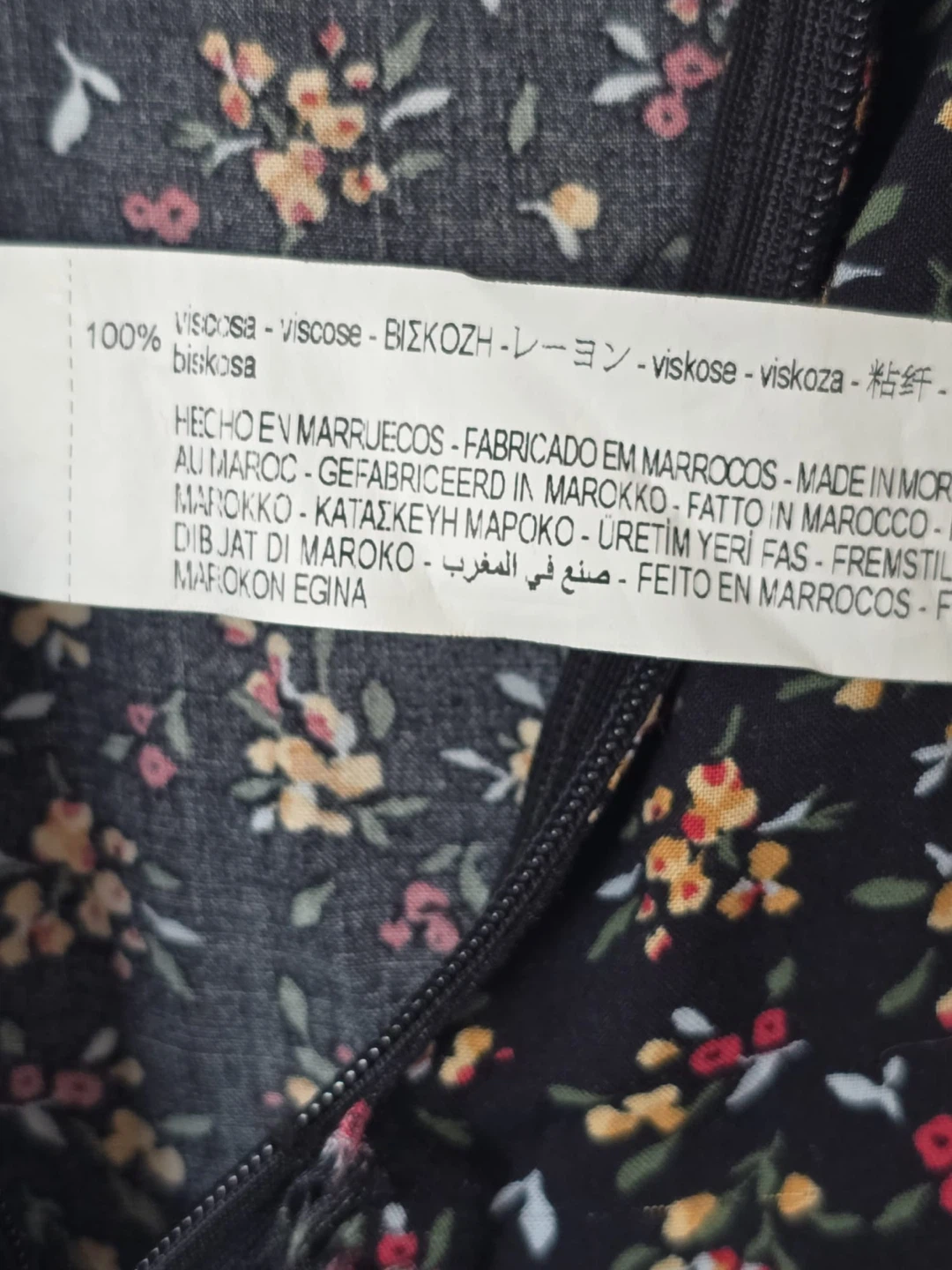 Zara Floral Print Dress - Size M - photo 3
