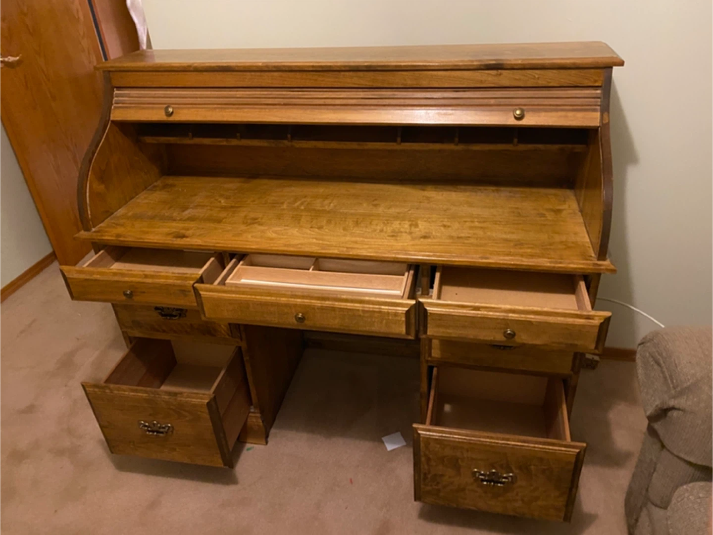 Roll Top Desk - photo 2
