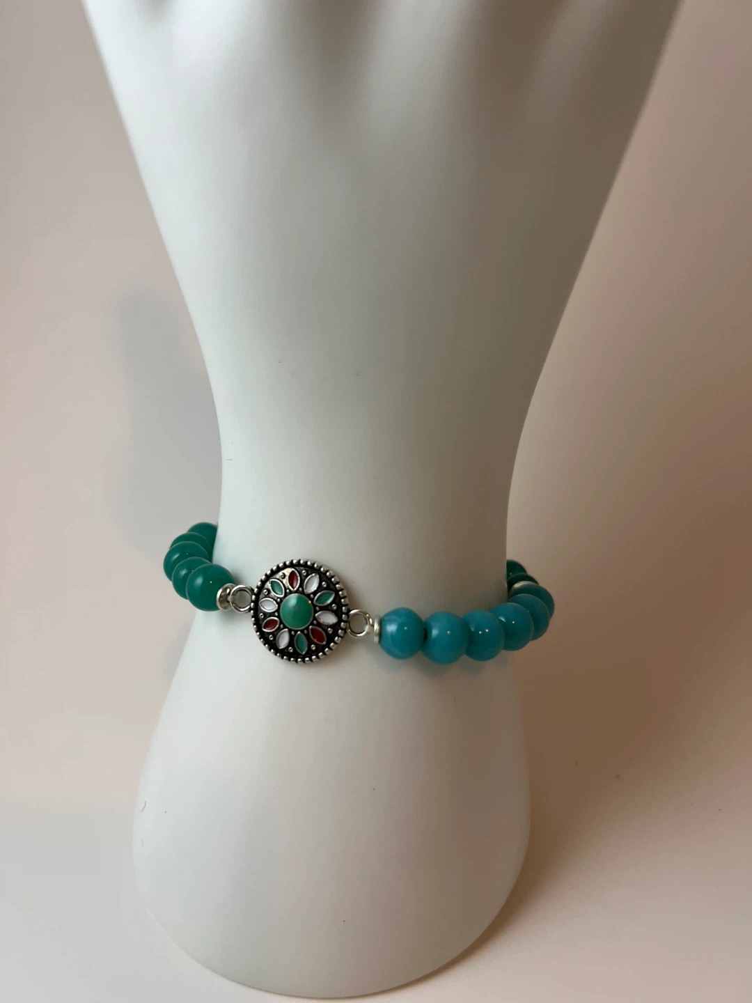 Turquoise Beaded Bracelet - photo 3