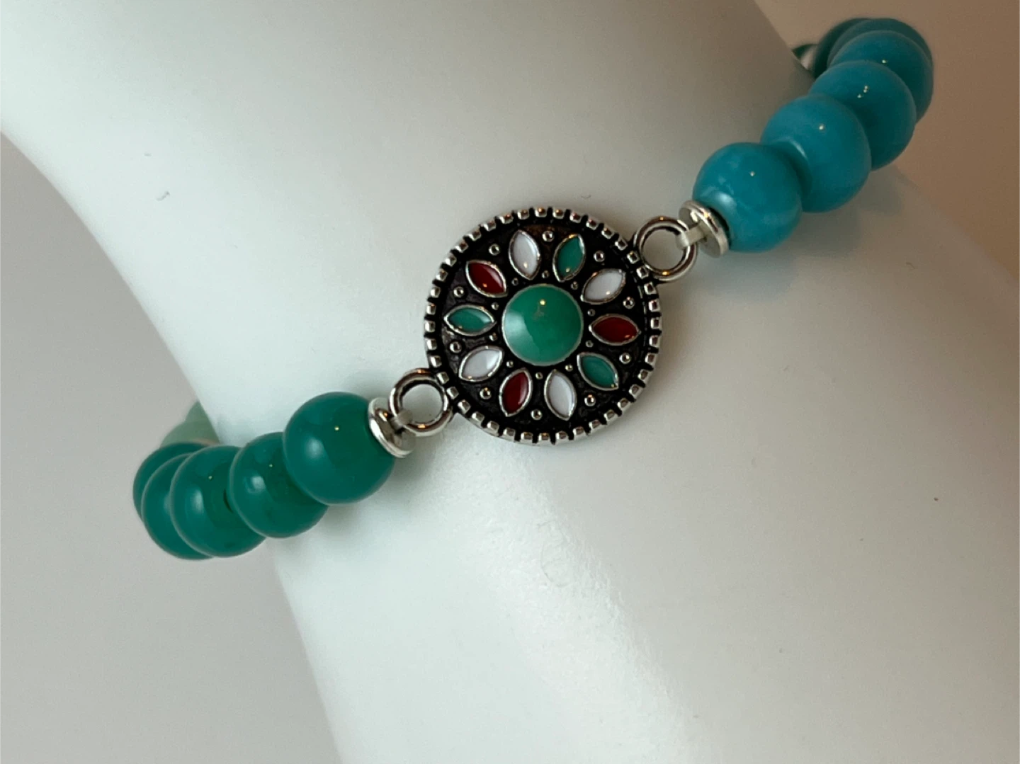 Turquoise Beaded Bracelet - photo 4