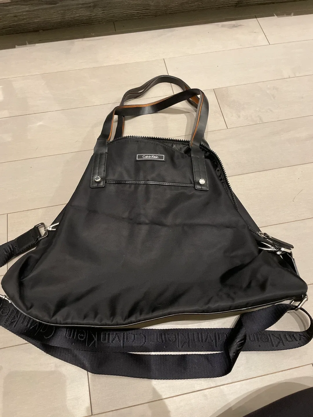 Calvin Klein Black Tote Bag thumbnail