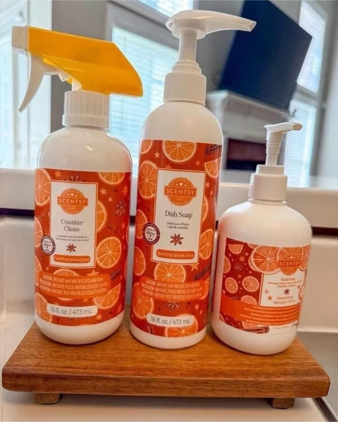 Scentsy Sparkling Spiced Citrus Bundle!
