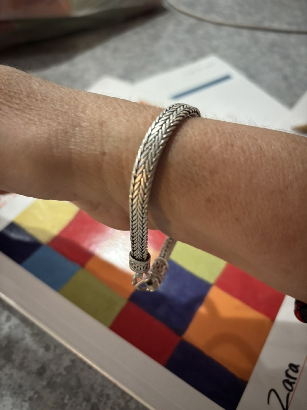 Solid Silver 925 bracelet (men’s) - photo 3