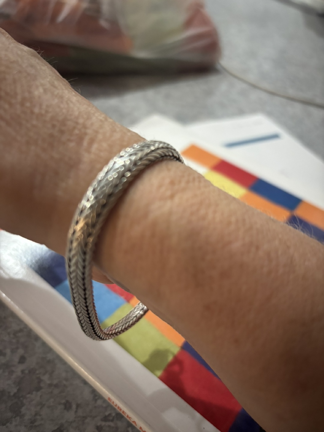 Solid Silver 925 bracelet (men’s) - photo 5