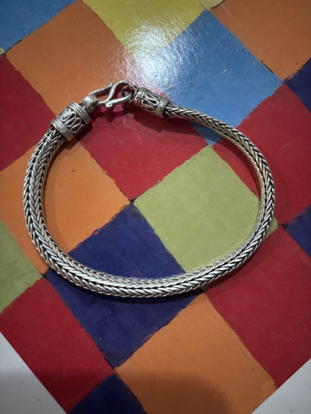 Solid Silver 925 bracelet (men’s)