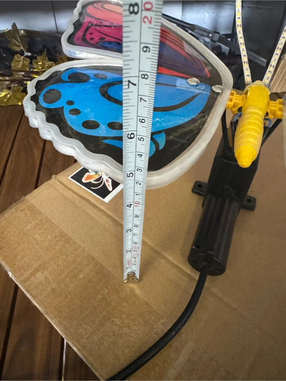 🧡 Butterfly LED Neon Sign Light up plug 🔌 in decoration image indicator(4)