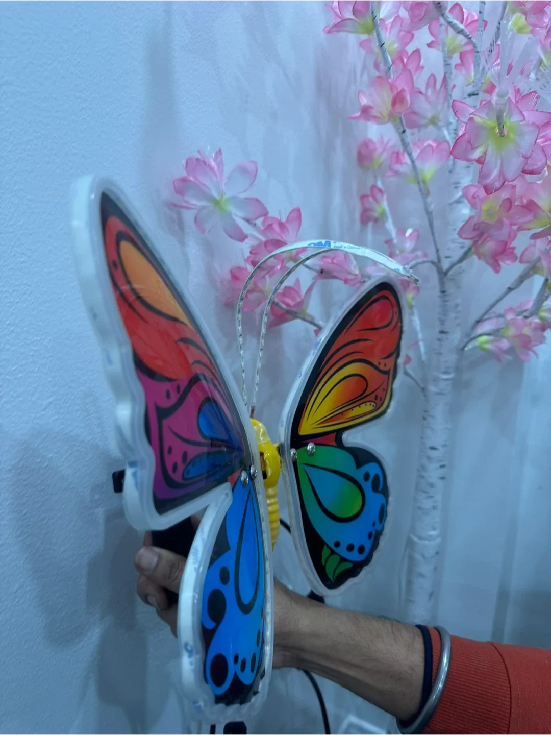 🧡 Butterfly LED Neon Sign Light up plug 🔌 in decoration image indicator(8)