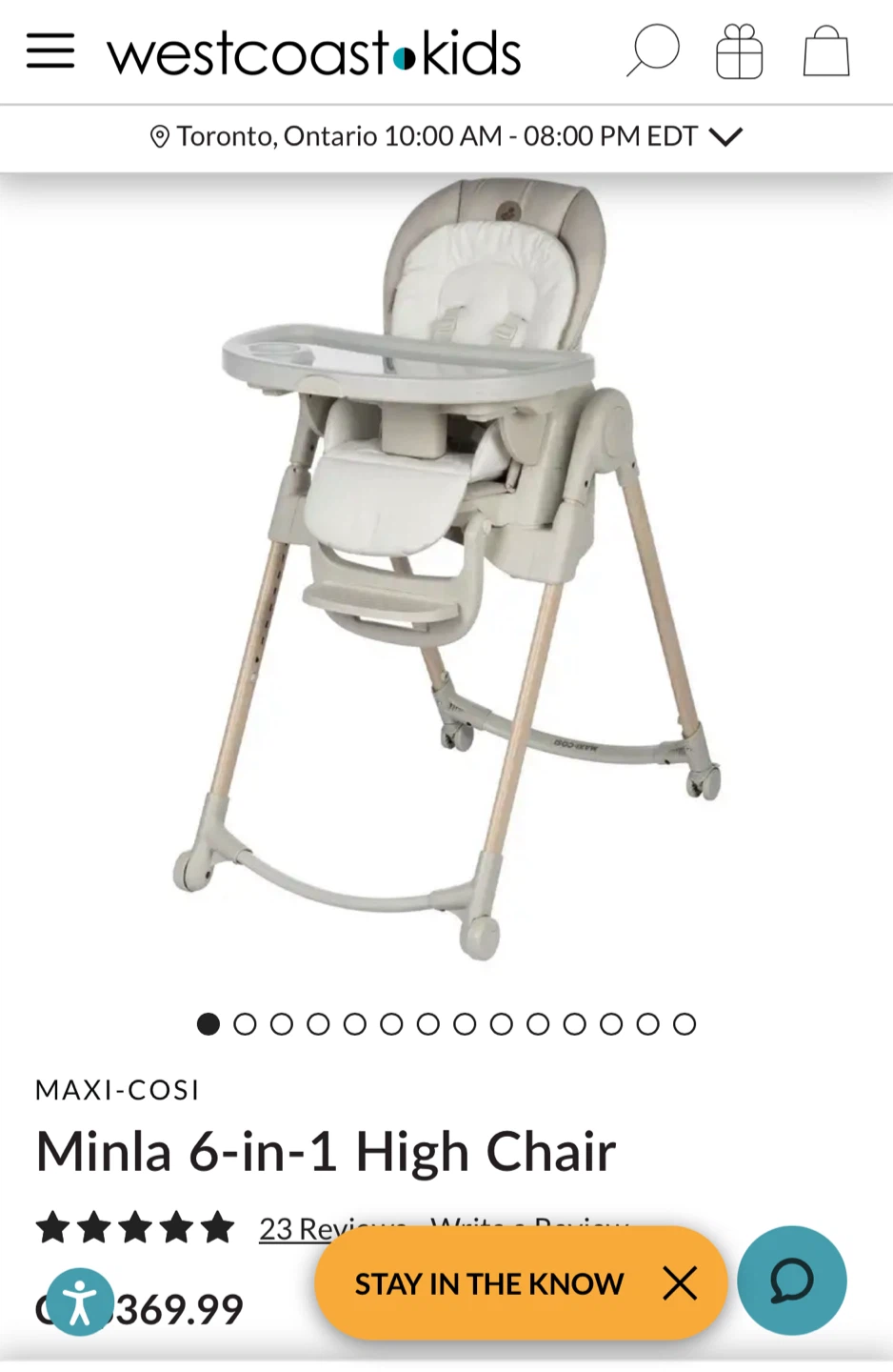 Maxi-Cosi Minla 6-in-1 High Chair - photo 3