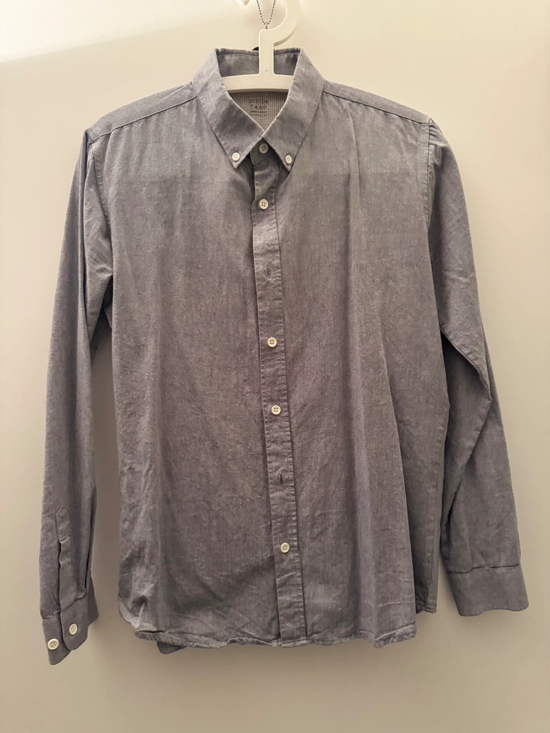 Men's Button-Down Shirt - Grey
