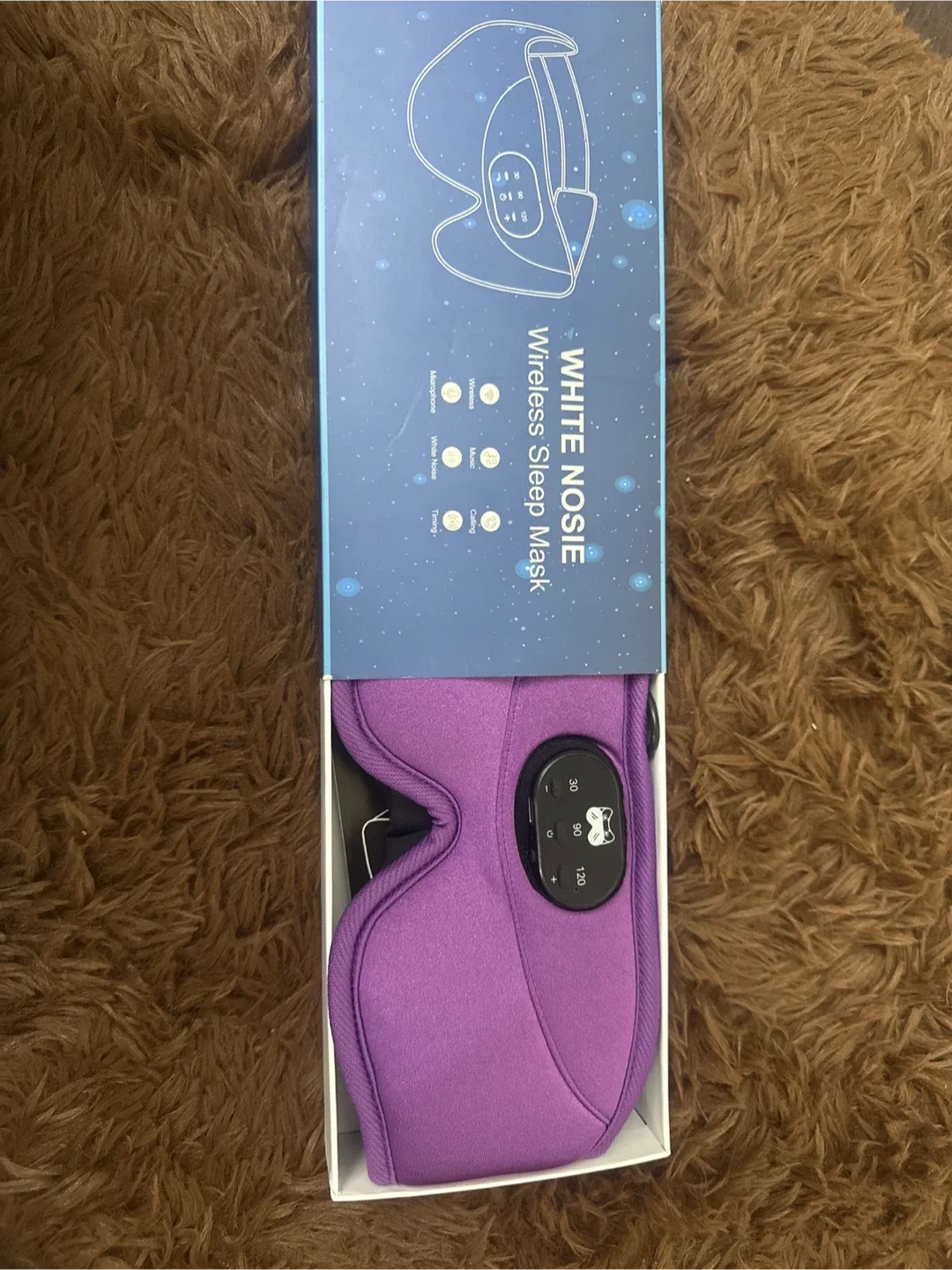 White Nosie Wireless Sleep Mask thumbnail