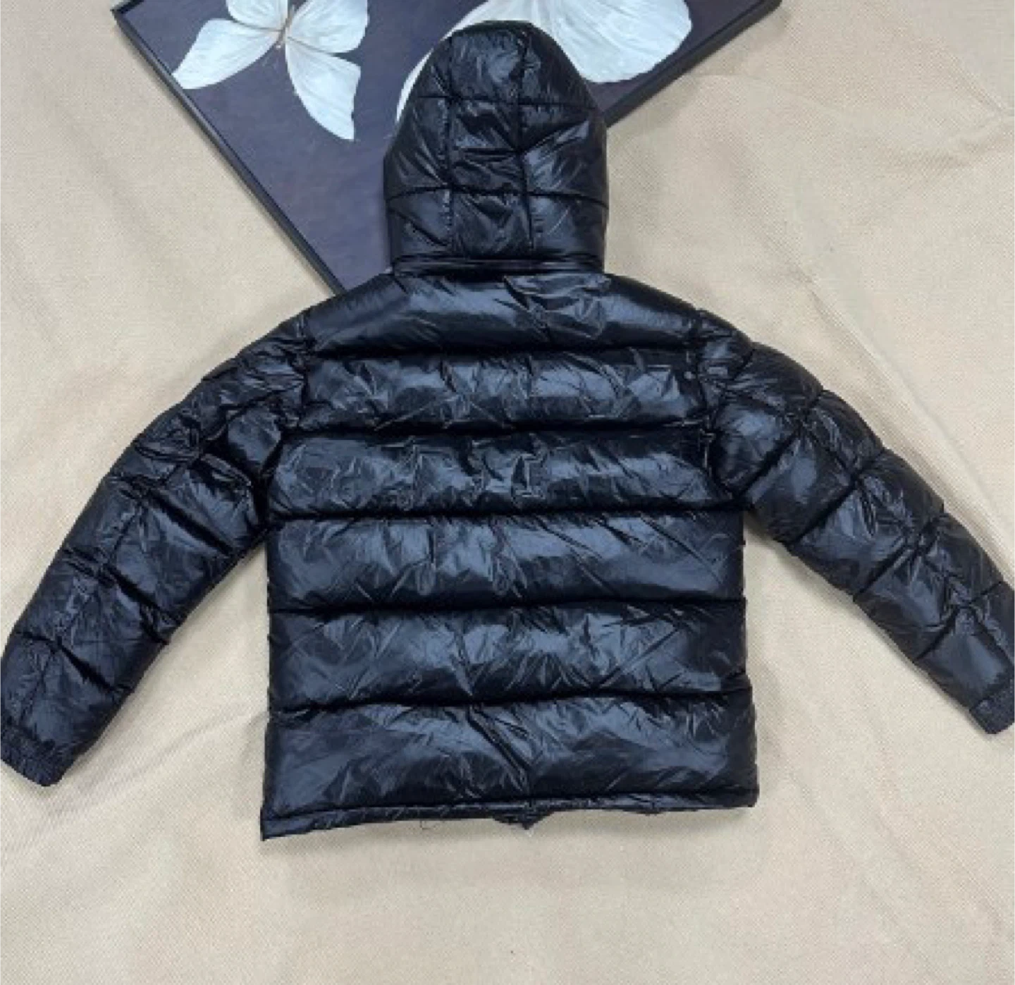 Moncler Black Puffer Jacket - photo 3