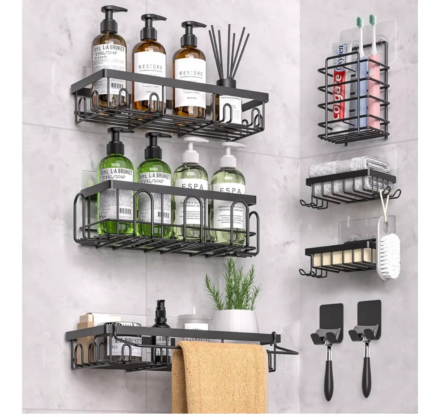 Veken Shower Caddy 6 Pack - New in Box image indicator(2)