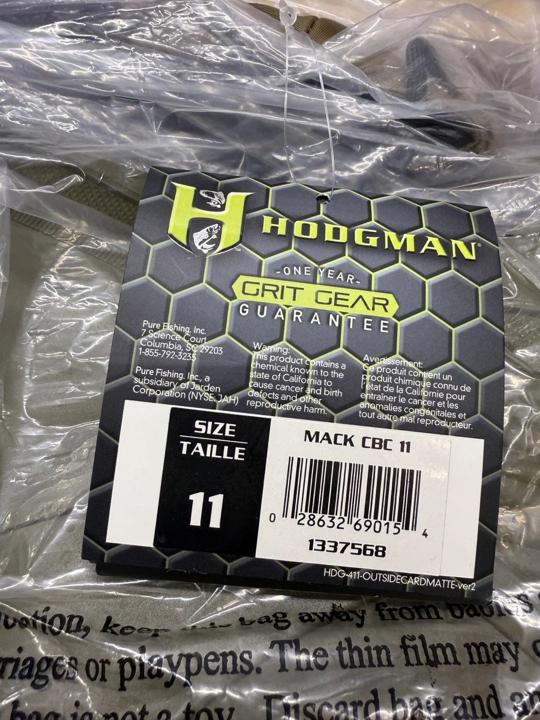 Hodgman Mackenzie Chest Wader - Size 11 - photo 2