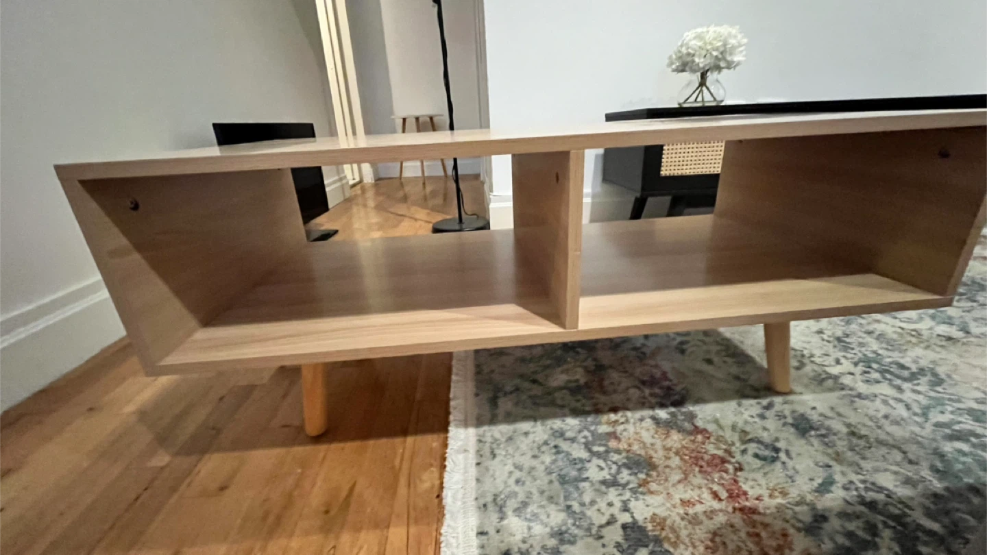 Wooden tv stand/coffee table
