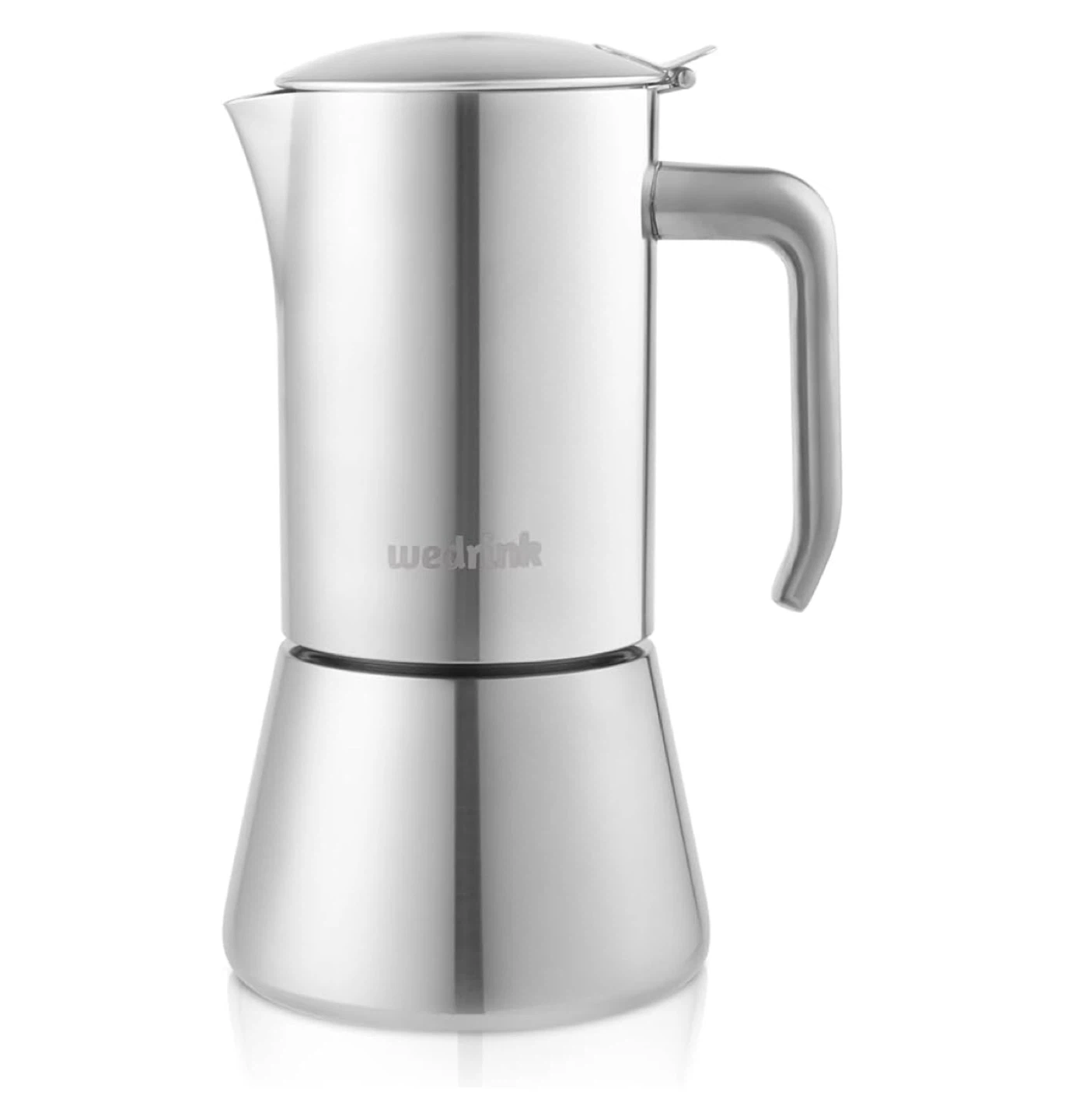 WeDrink Moka Pot - Stainless Steel, 4 Cups - photo 2