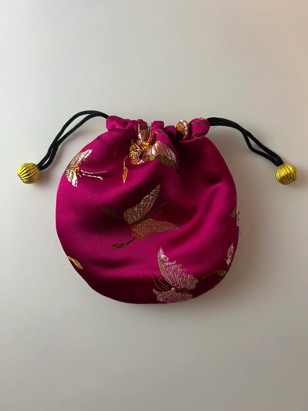 Assorted Silk Drawstring Pouches image indicator(7)