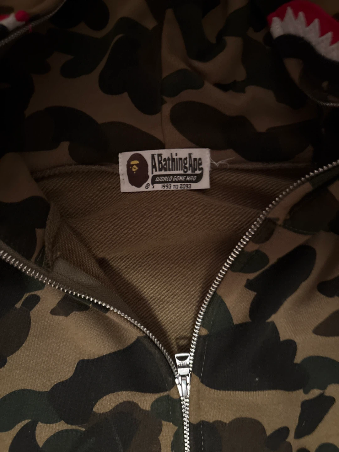 BAPE hoodie green - photo 3