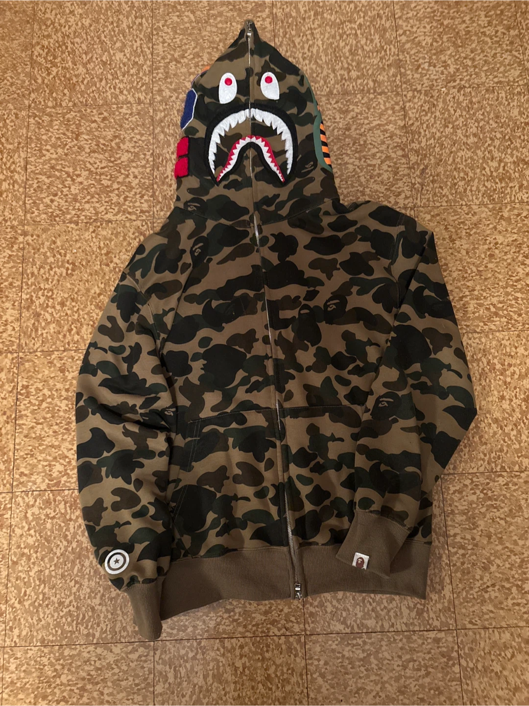 BAPE hoodie green - photo 2