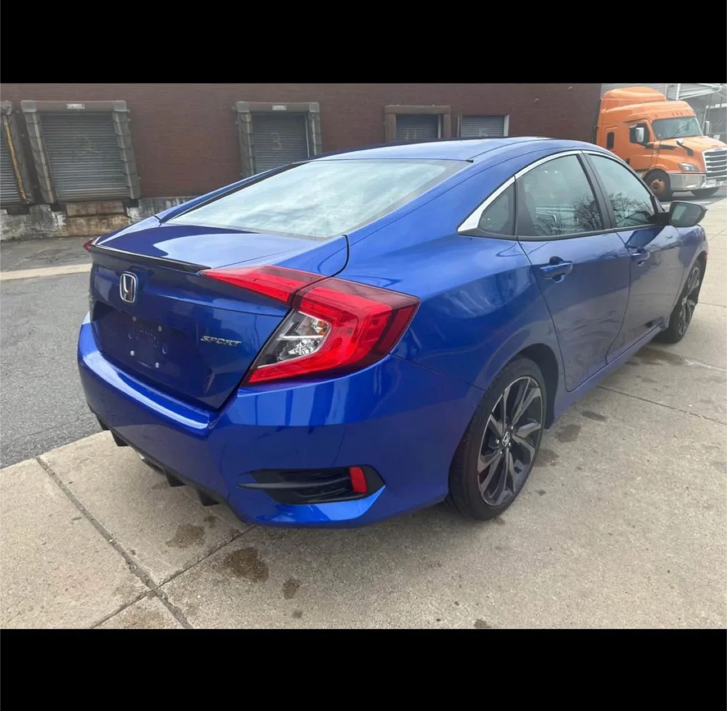 Blue Honda Civic Sedan 2020 image indicator(5)