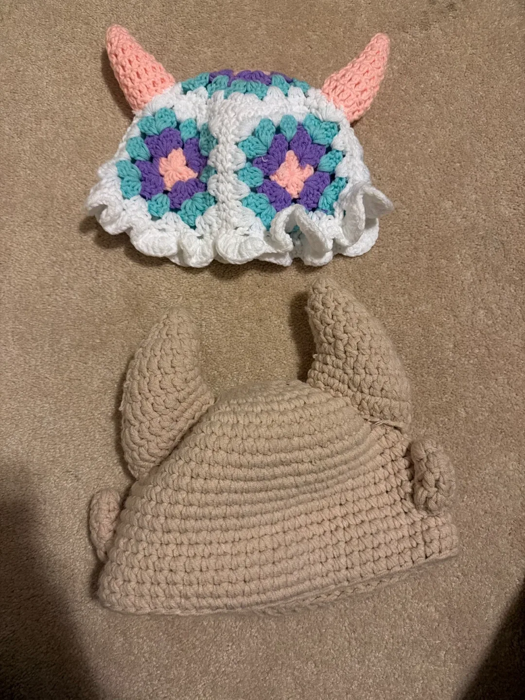 Handmade Crochet Hats - Set of 2 image indicator(2)