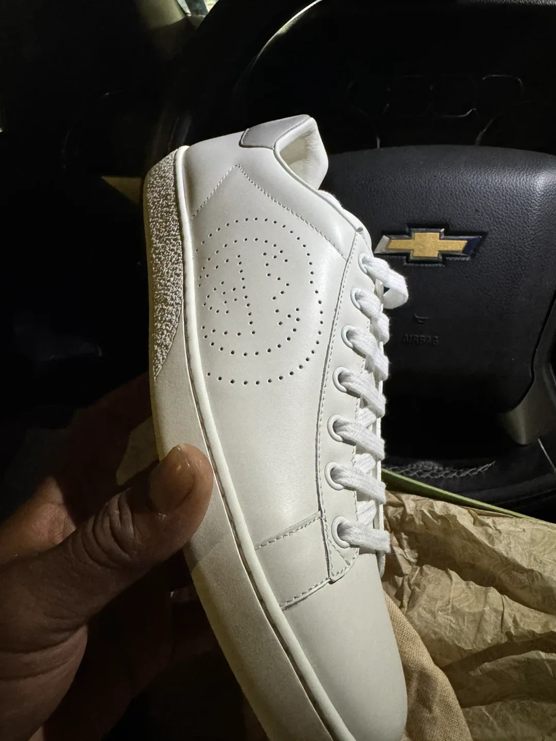 Gucci Ace Leather Sneaker thumbnail