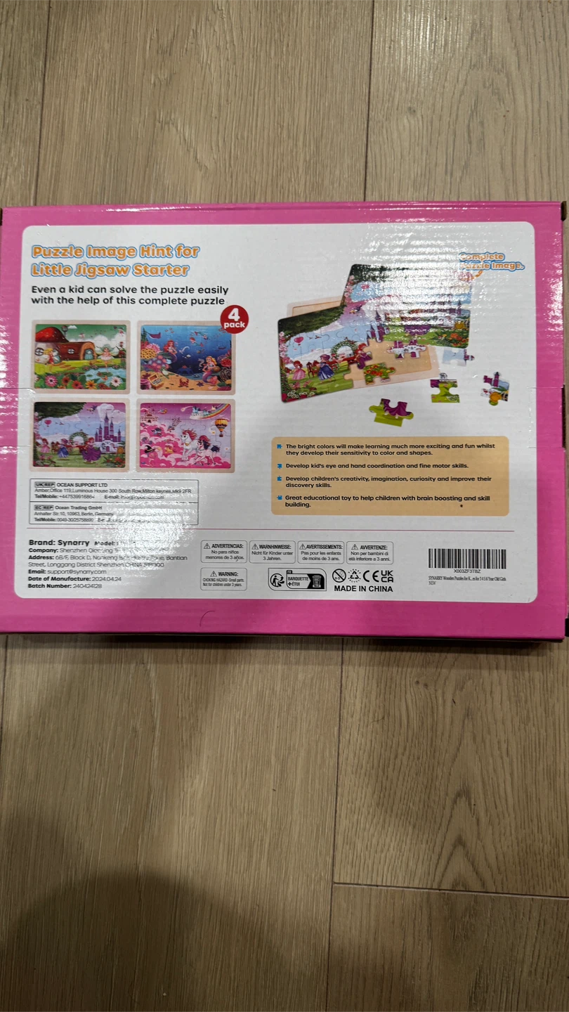 Synarry Unicorn Princess Wooden Puzzles (3-8 Years) - photo 5