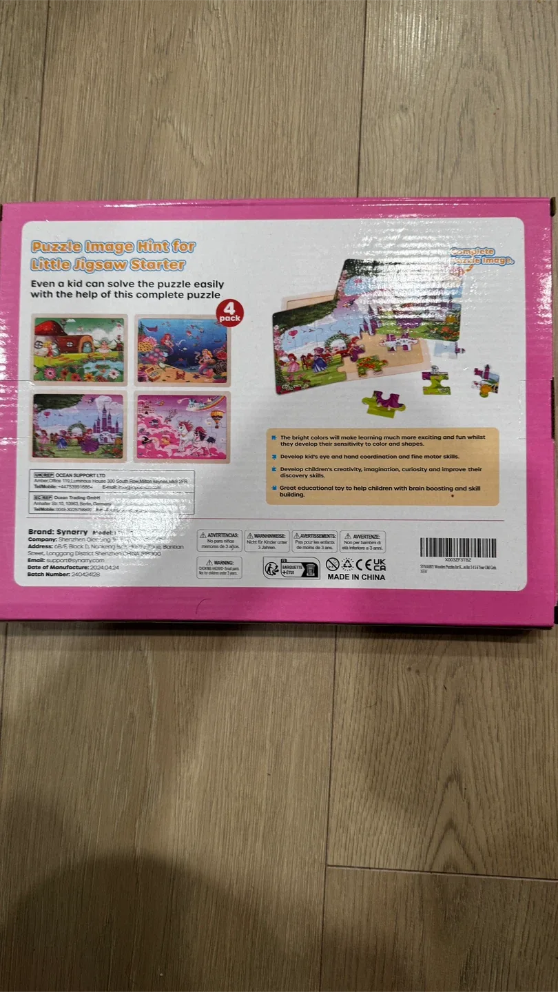 Synarry Unicorn Princess Wooden Puzzles (3-8 Years) image indicator(5)