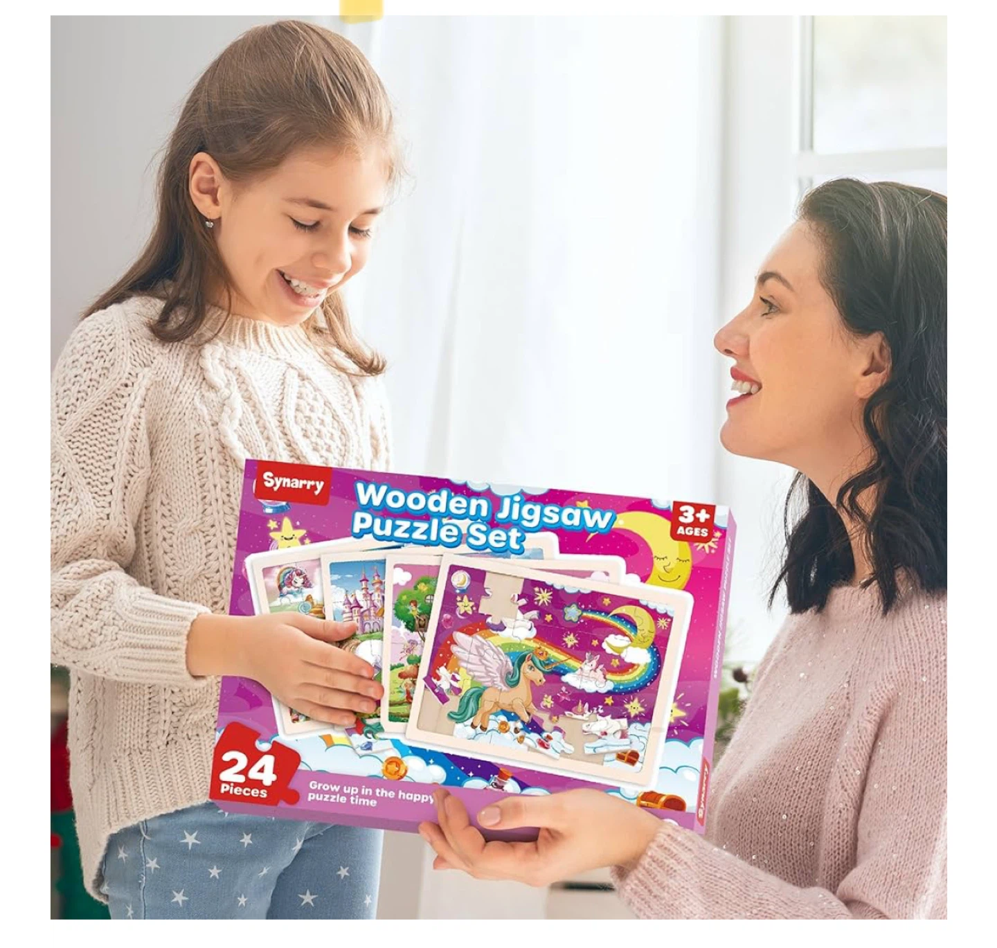 Synarry Unicorn Princess Wooden Puzzles (3-8 Years) - photo 3