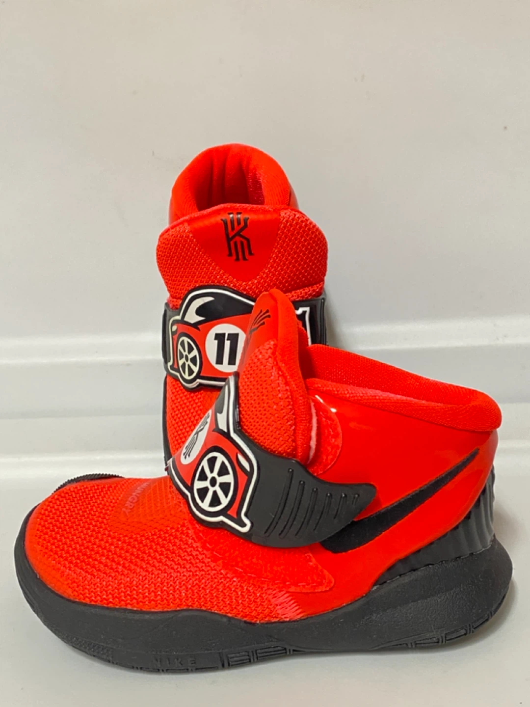 Nike Kyrie Flytrap III Toddler Shoes - Red/Black - photo 3