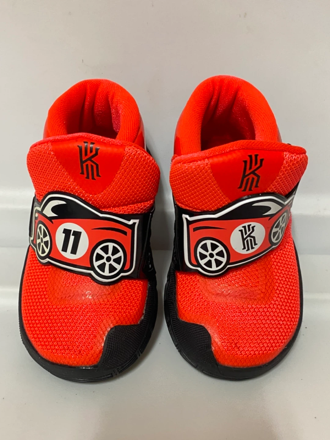 Nike Kyrie Flytrap III Toddler Shoes - Red/Black - photo 2