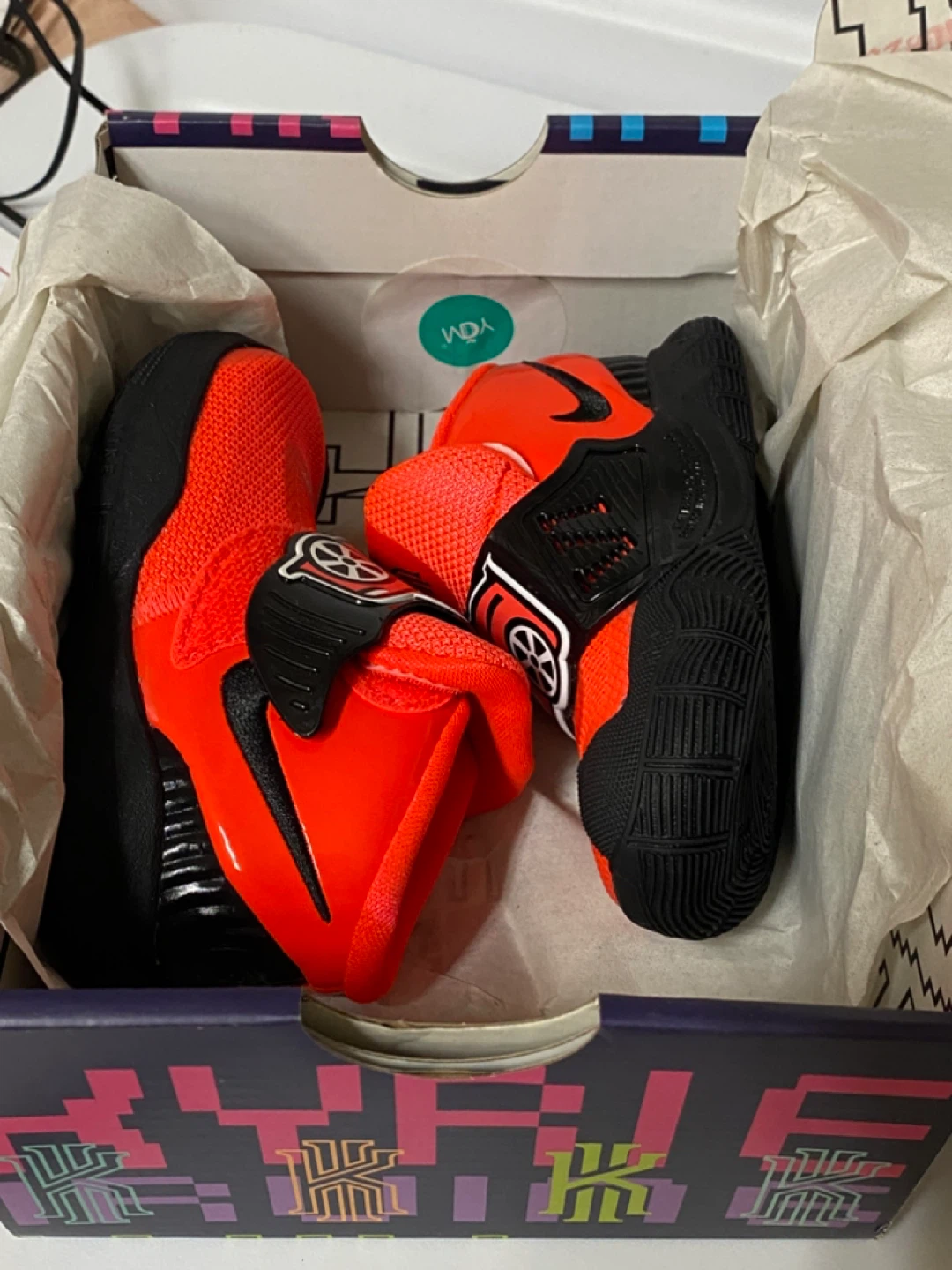Nike Kyrie Flytrap III Toddler Shoes - Red/Black