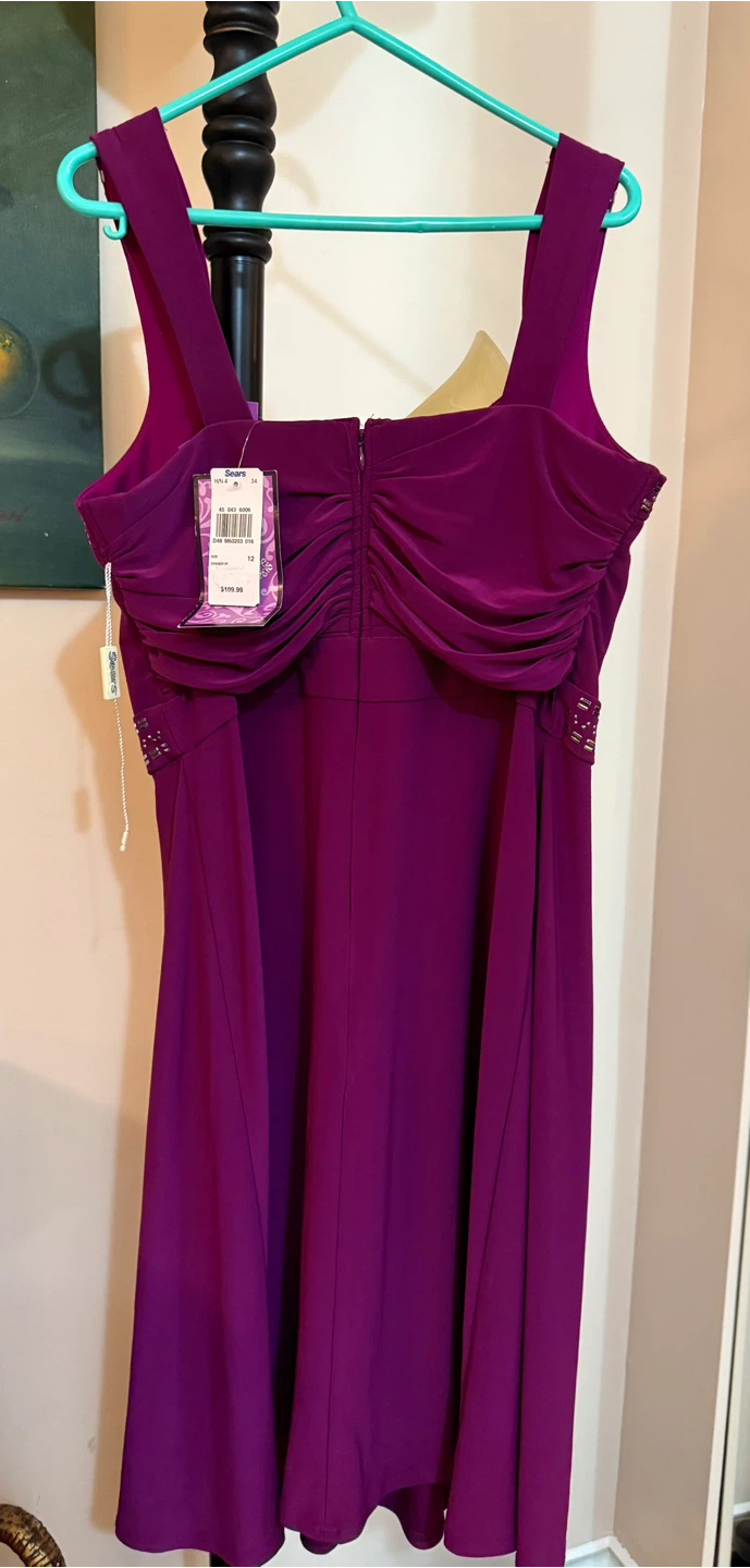 Jolie Purple Dress - Size 12 - photo 3
