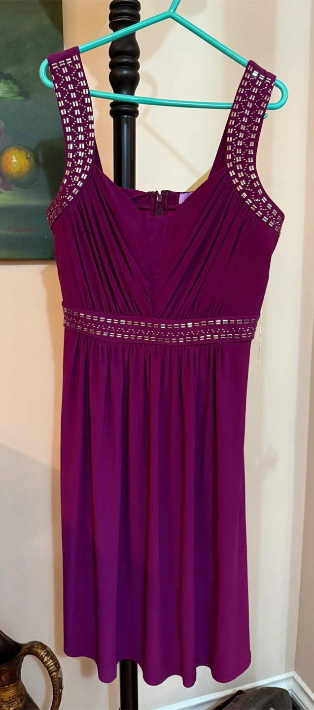 Jolie Purple Dress - Size 12 - photo 4
