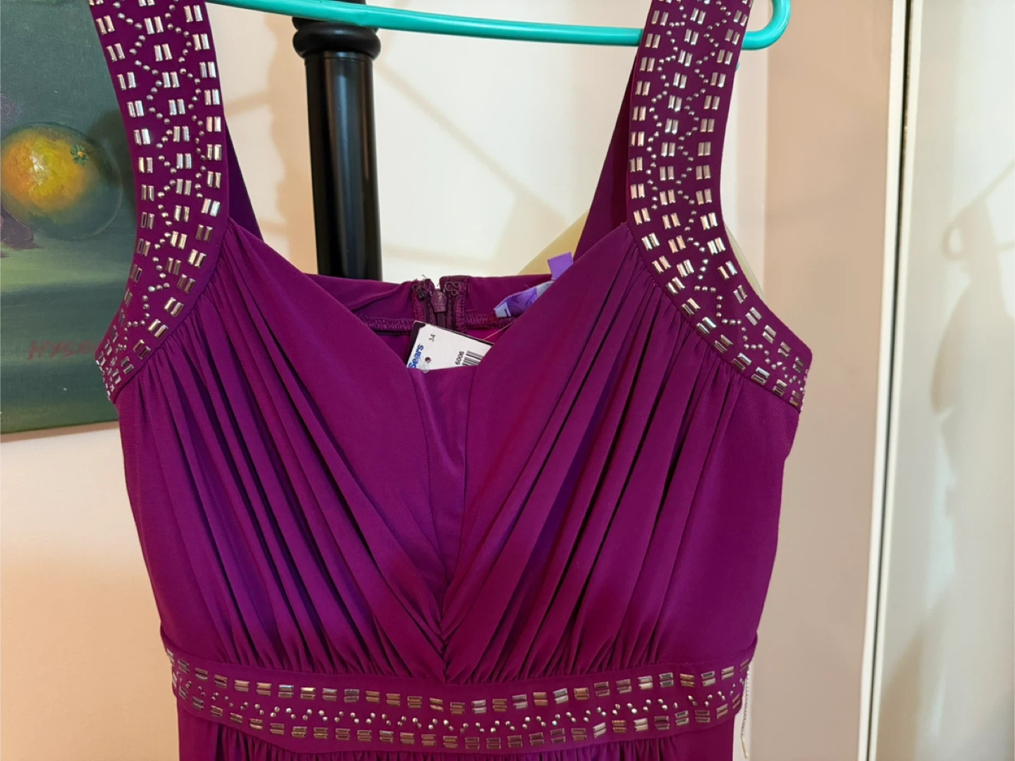 Jolie Purple Dress - Size 12