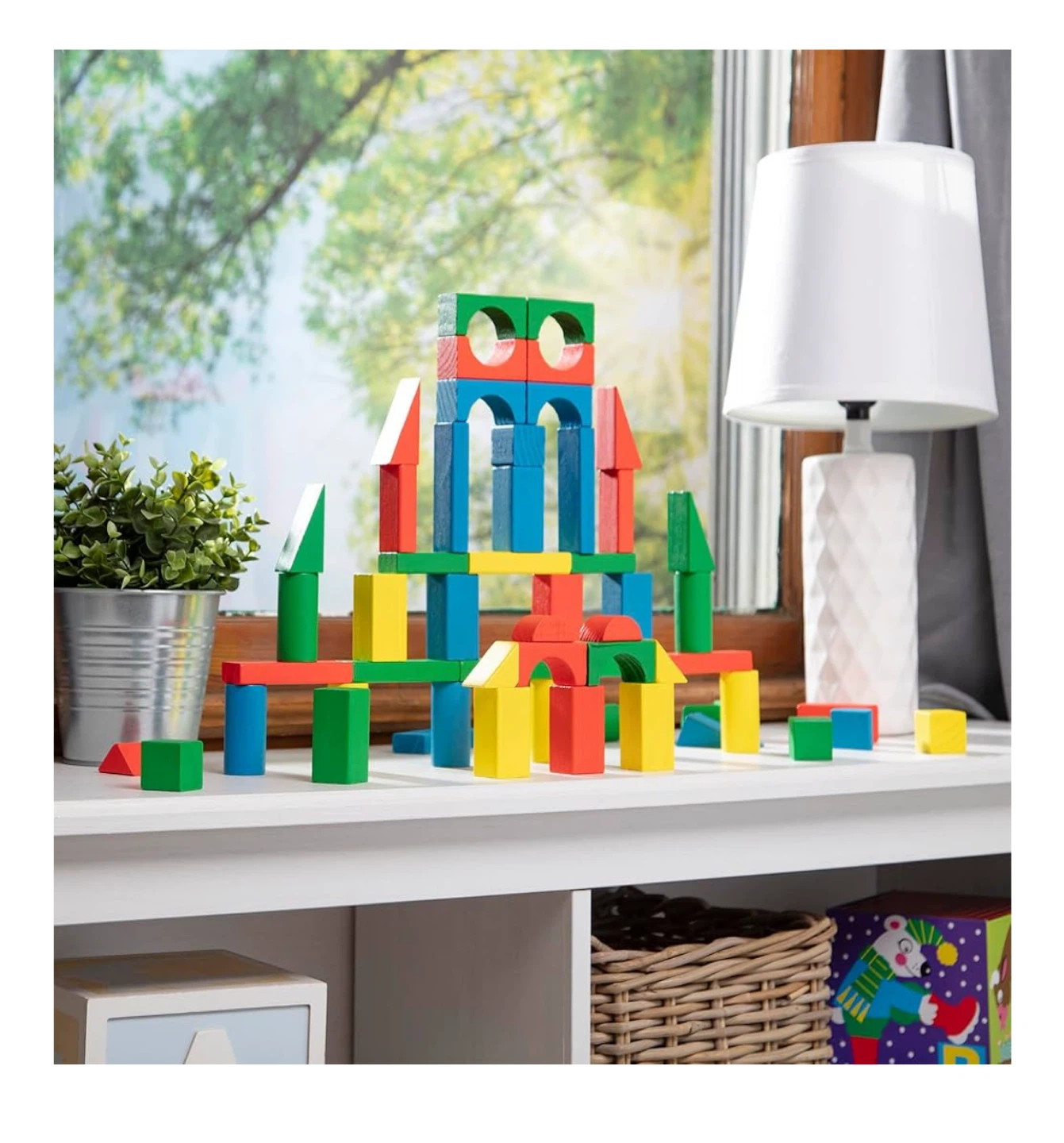 Melissa & Doug 100 Wooden Blocks Set - ! - photo 5