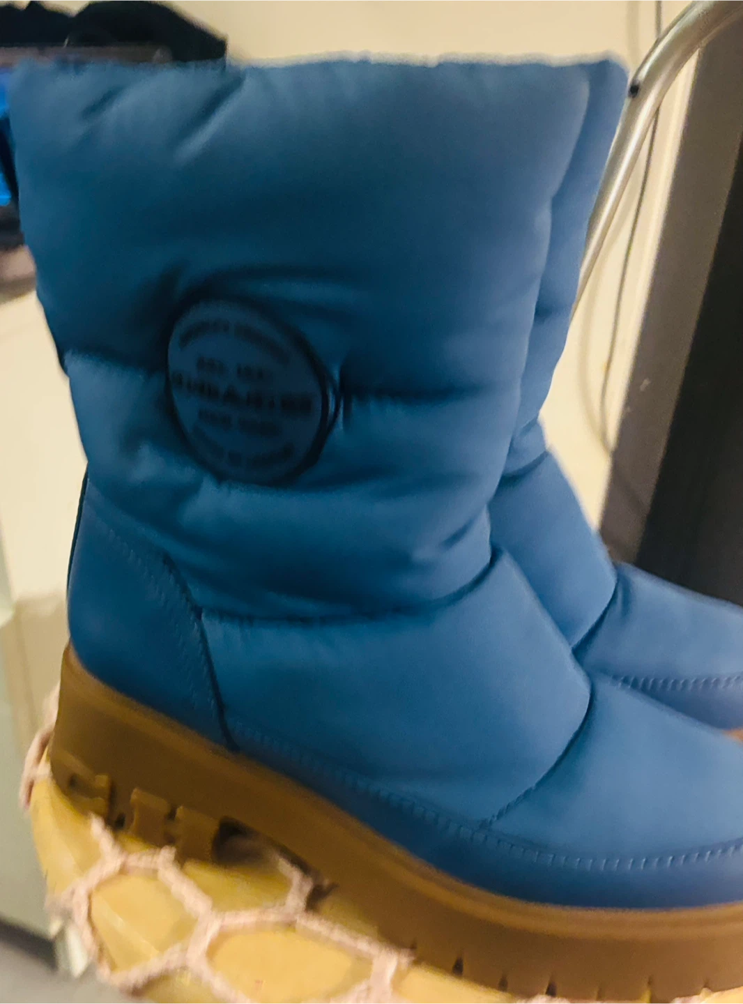 Coach Puffer Boots Blue - photo 2