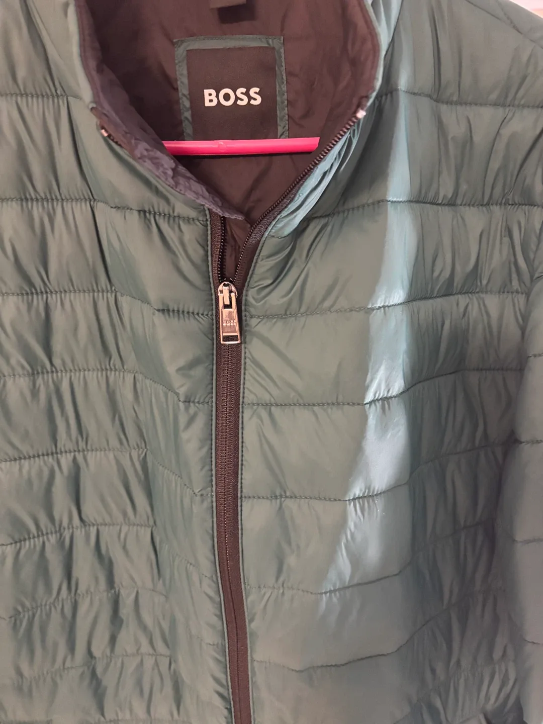 Hugo Boss Puffer Jacket - Green image indicator(4)