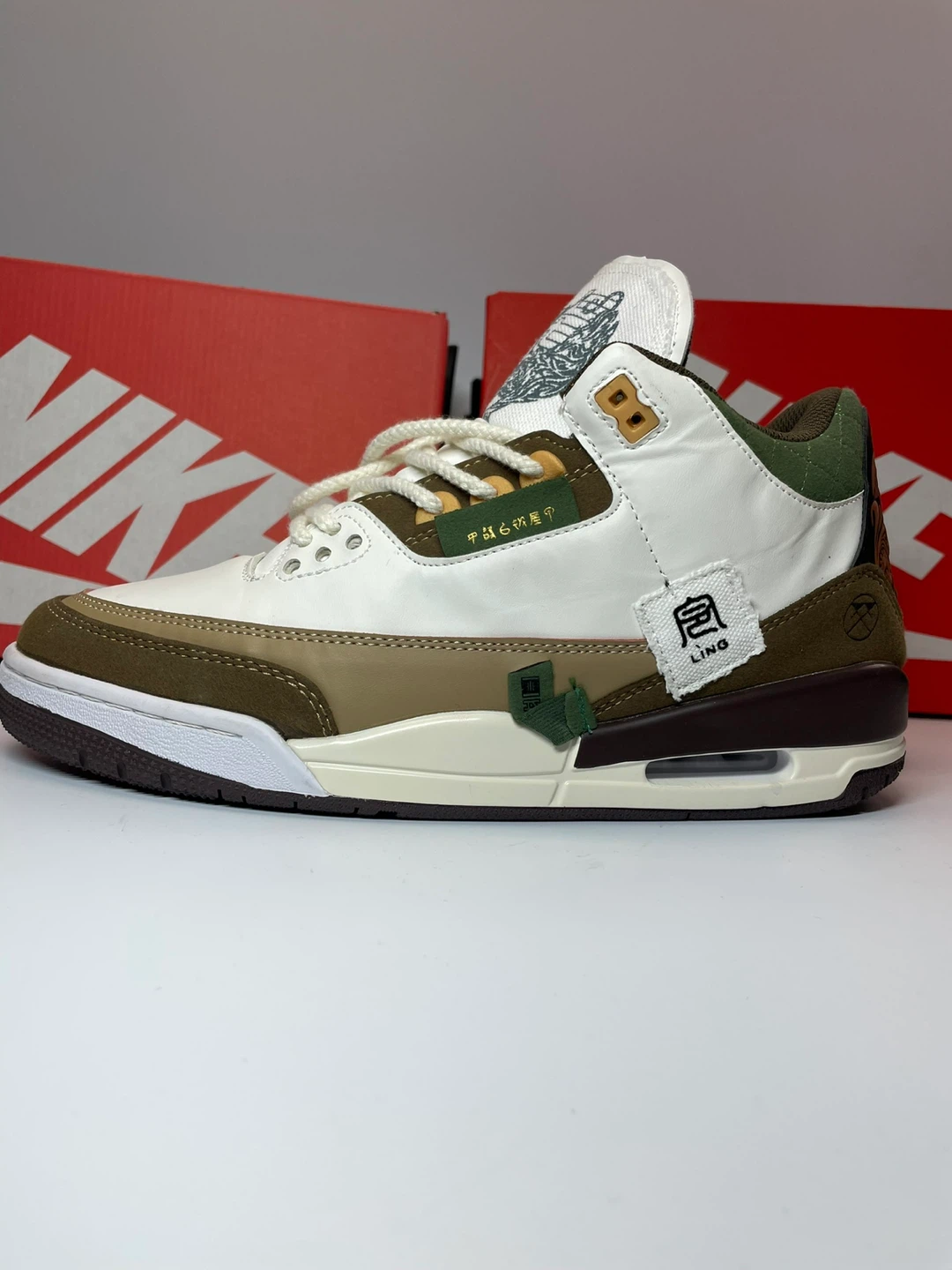 Nike Air Jordan 3 Retro SP LING sneakers - photo 2