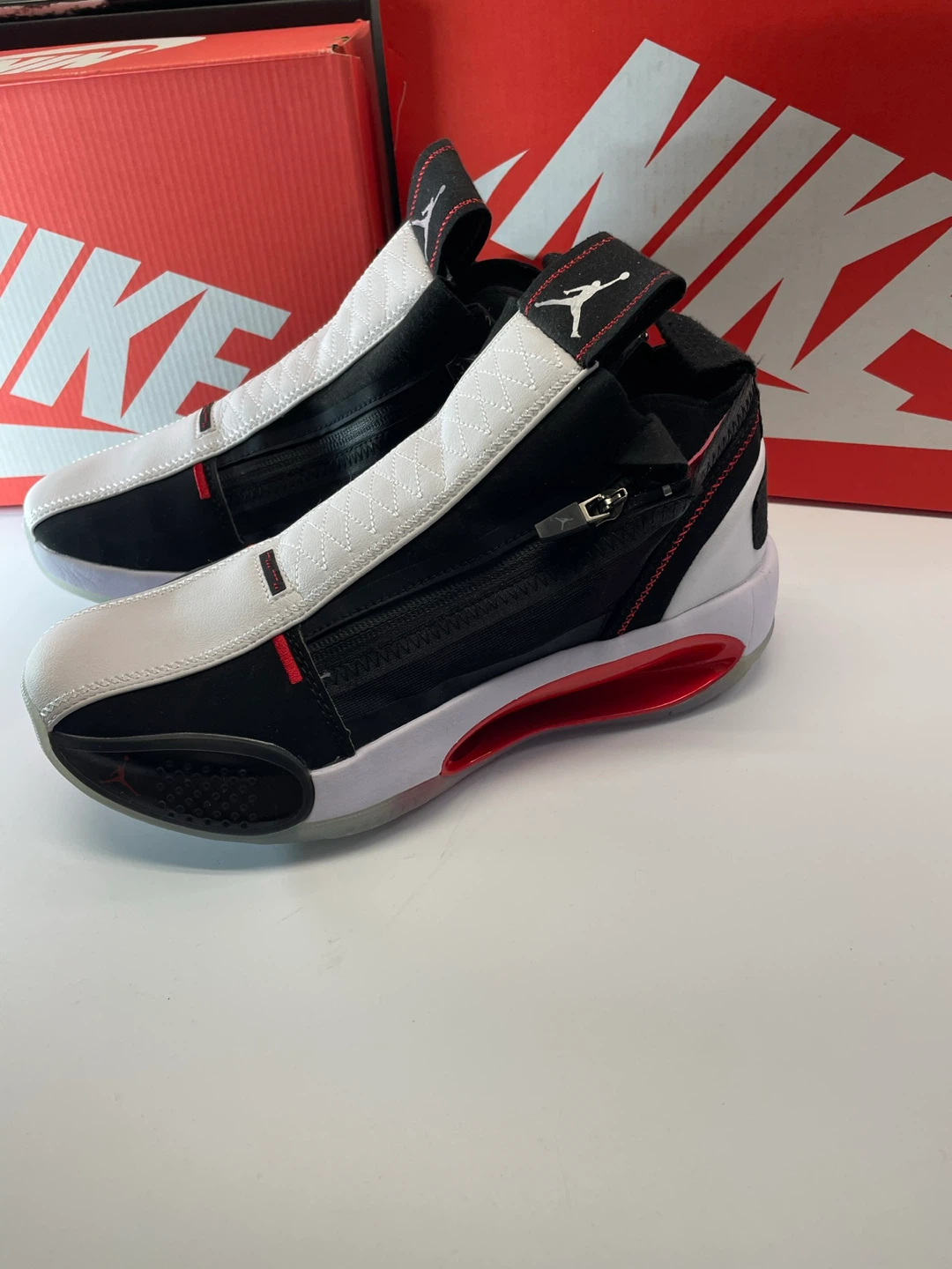 Nike Air Jordan XXXIV 34 Black/White Shoes - photo 3