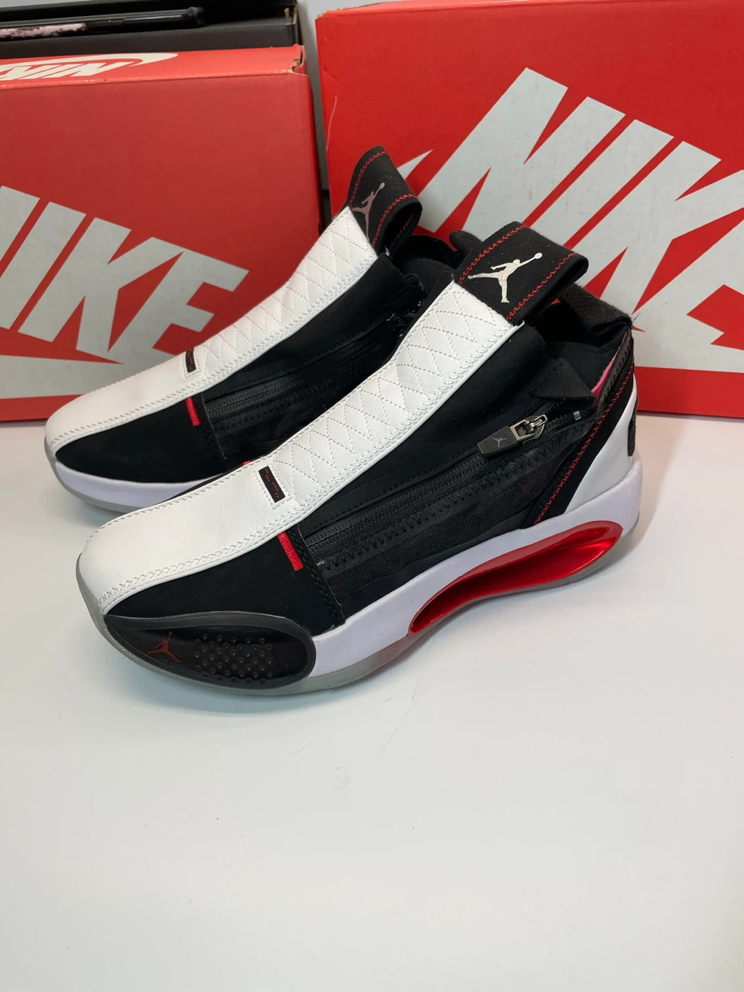 Nike Air Jordan XXXIV 34 Black/White Shoes - photo 4