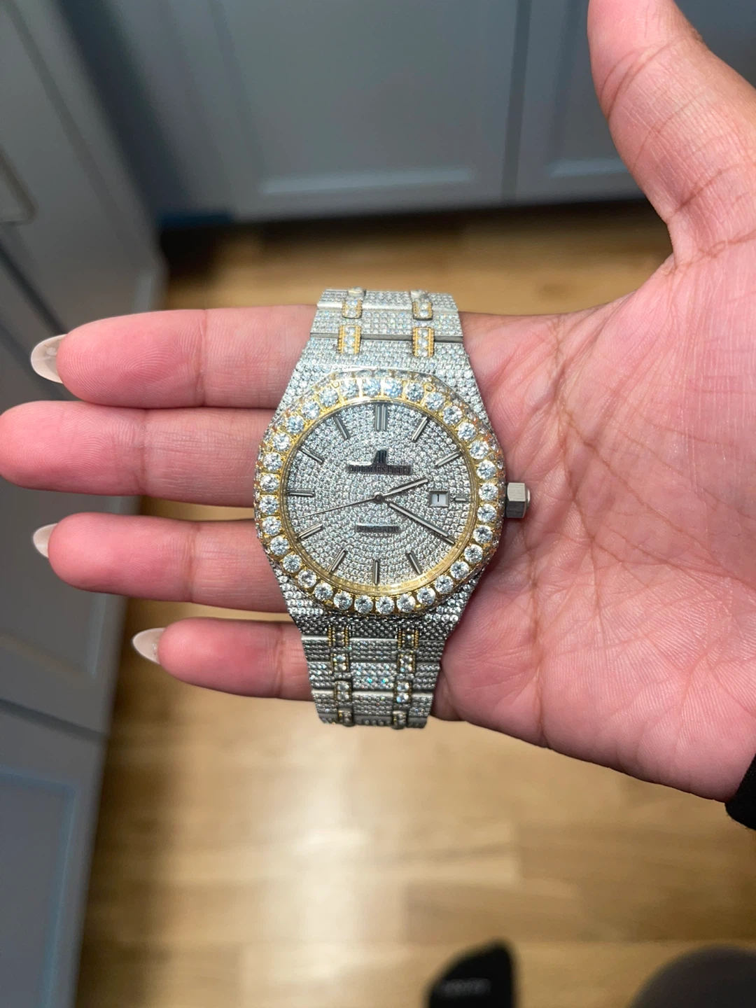 AP Iced Out Watch