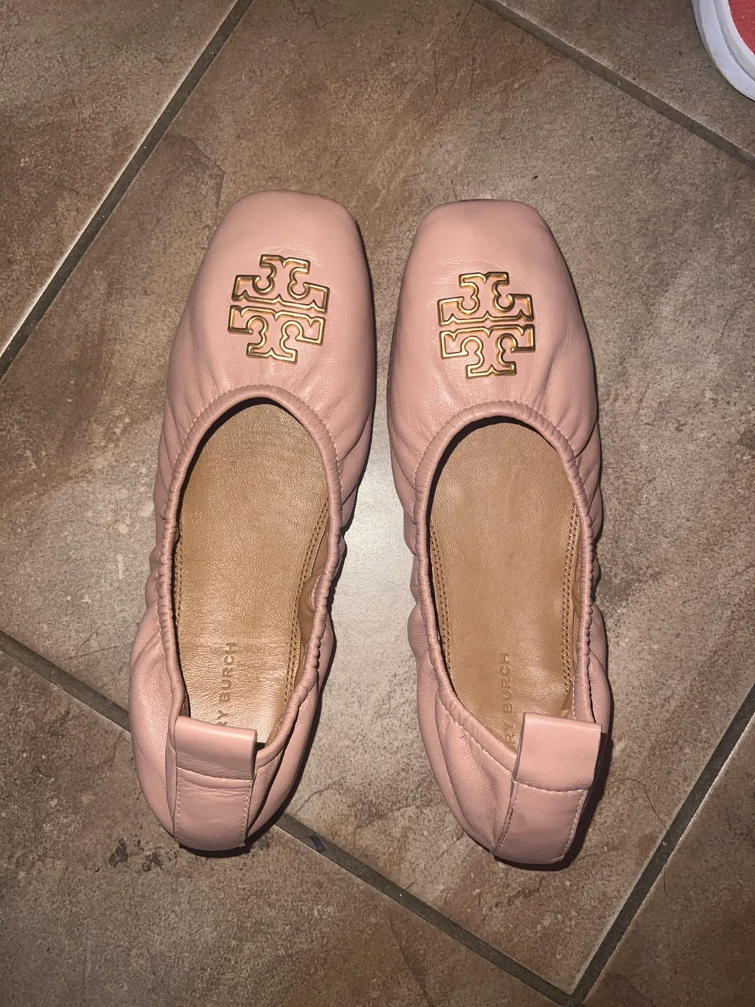 Tory Burch Ballet Flats, Size 7.5 Pink thumbnail