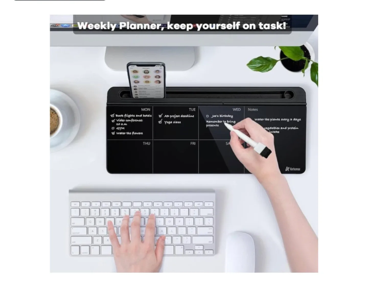 Verkstar Weekly Planner Desk Organizer image indicator(2)