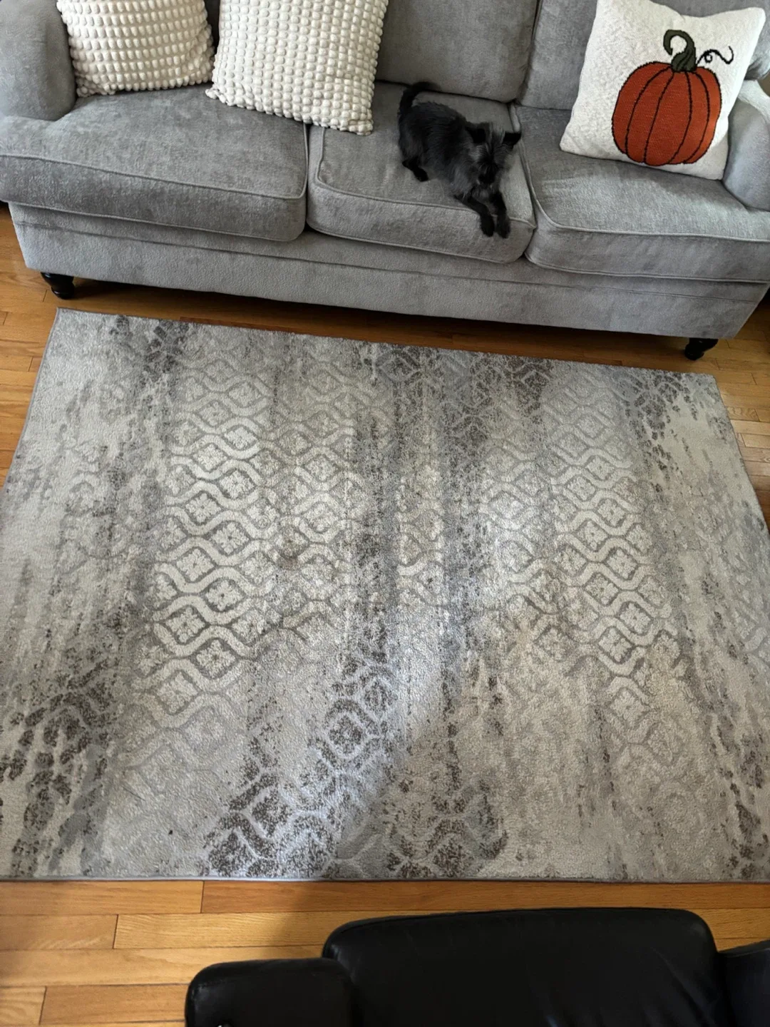Area Rug - Grey Patterned thumbnail