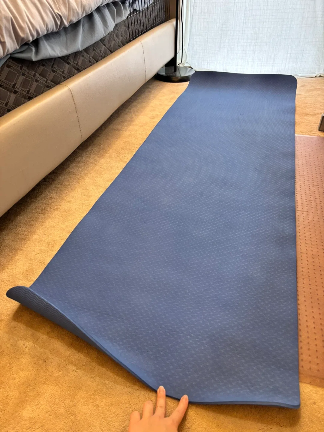 PurEarth Ekko Yoga Mat – 6mm(Navy) image indicator(4)