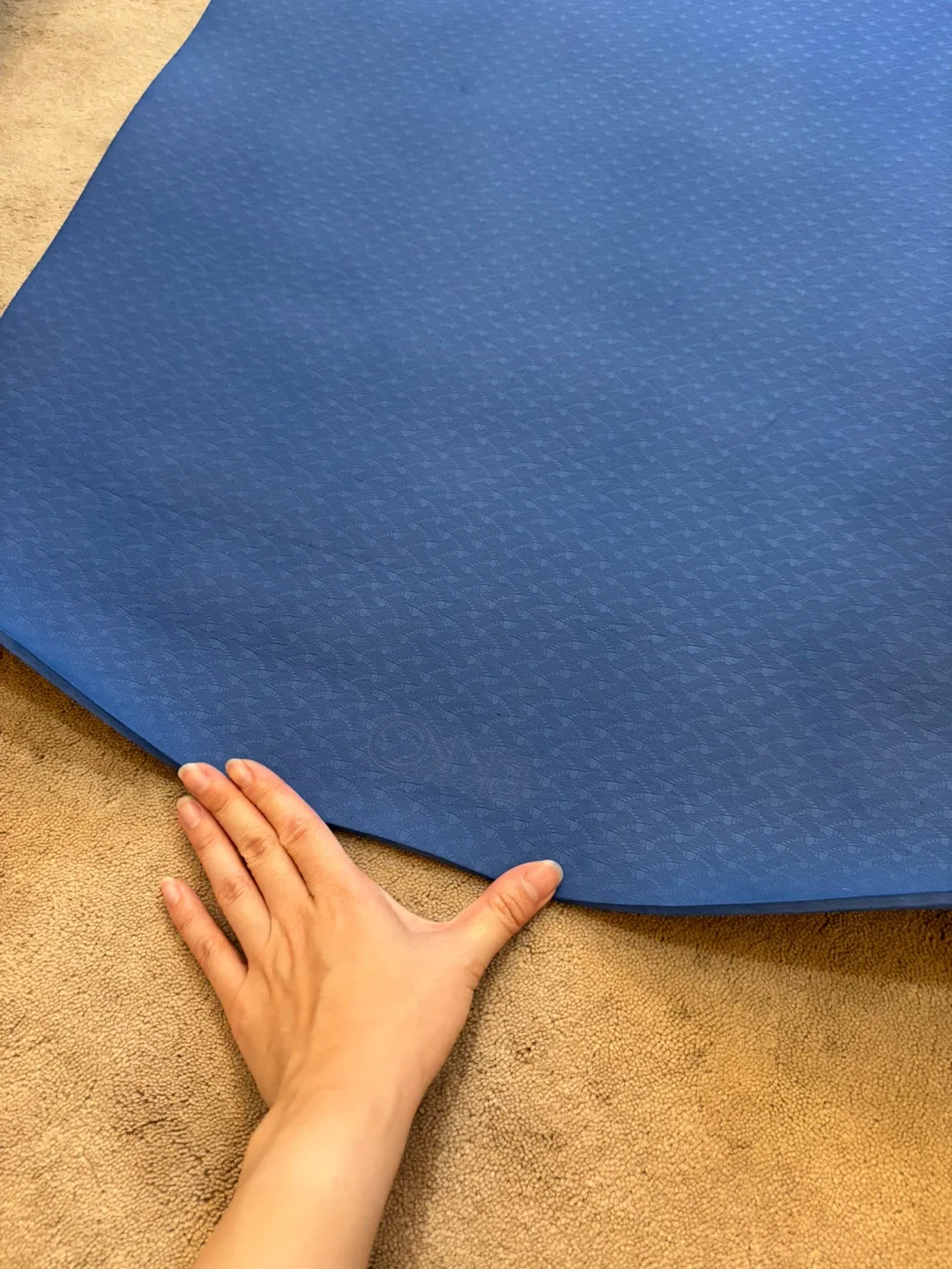 PurEarth Ekko Yoga Mat – 6mm(Navy) image indicator(2)