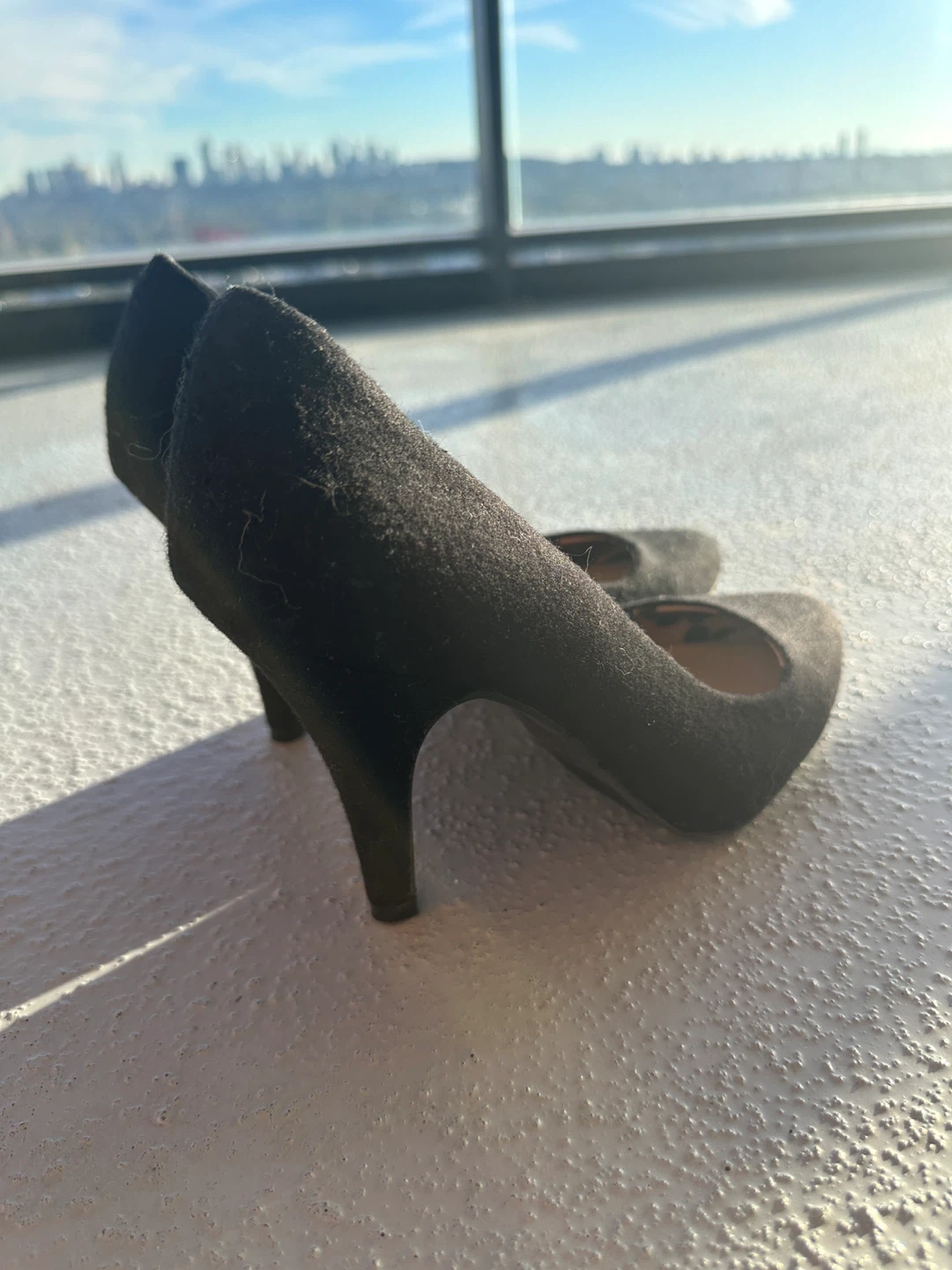 Fergie Black Heels, Size 6 - photo 2