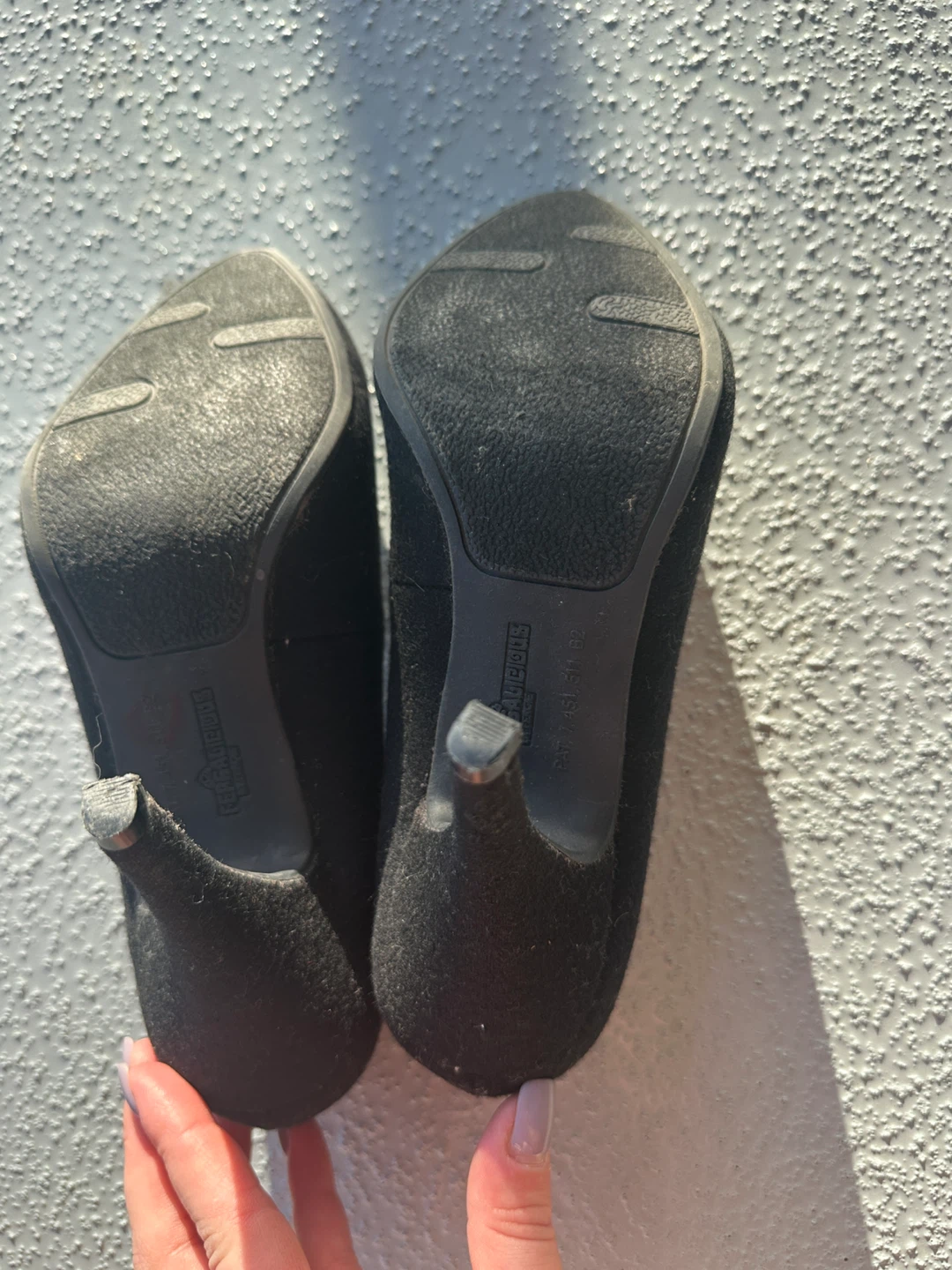 Fergie Black Heels, Size 6 - photo 3