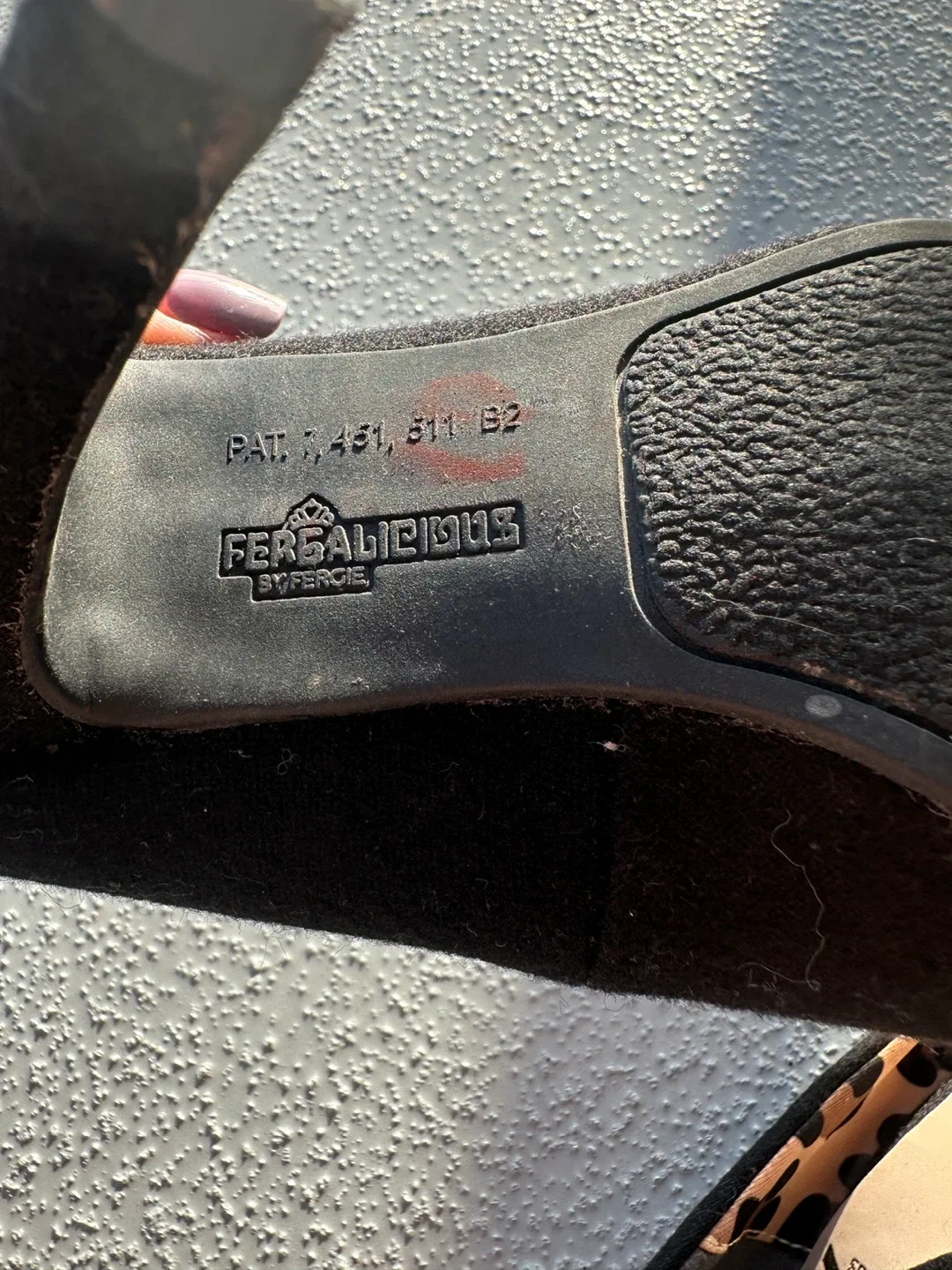 Fergie Black Heels, Size 6 image indicator(4)